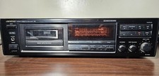 Onkyo Cassette Deck TA-R301 HX Pro Made In Japan Tested SEE DESCRIPTION