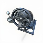 Thrustmaster T300 Racing Wheel, 3-Pedal Set + Shift + Next Level Racing Stand