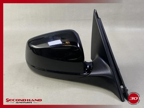 11-13 BMW F10 535 550 Left Driver Side Door Mirror Folding W/O Camera Black