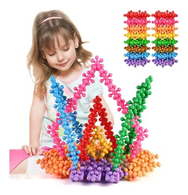 400 Pieces Building Blocks Kids STEM Toys Educational Building Toys Discs Sets