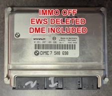E39 540i E53 X5 4.4 M62 M62TU DME 7.2 ME7.2 ME72 ME7 EWS Delete Plug & Play