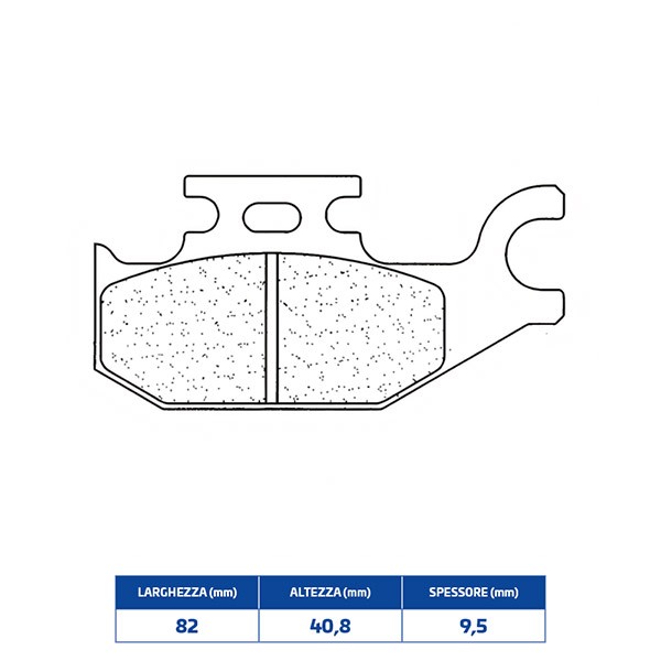 PASTIGLIE FRENO CL BRAKES 2923ATV1