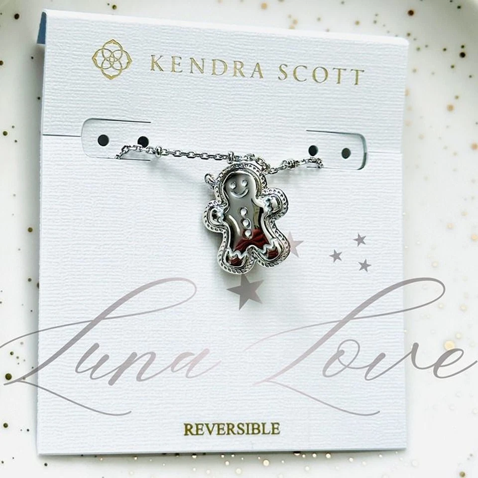 KENDRA SCOTT пряник серебро короткая подвеска ожерелье в золотой камень новый с Ярлыками - Изображение 3 из 4