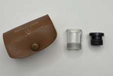 Bausch  Lomb Measuring Tool 7X Magnifier Lens With Leather Case