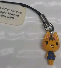 2007 Tomy Nintendo Animal Crossing Wild World Series 2 Phone Charm Katie