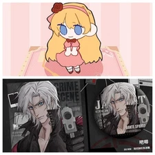 Devil May Cry Nero Vergil Acrylic Stand Figure Desktop Collection Badge Game YZ