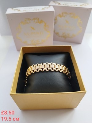 Vergoldetes Armband, klassisch, modern z stylisch, anlauffrei Schmuck, Luxus