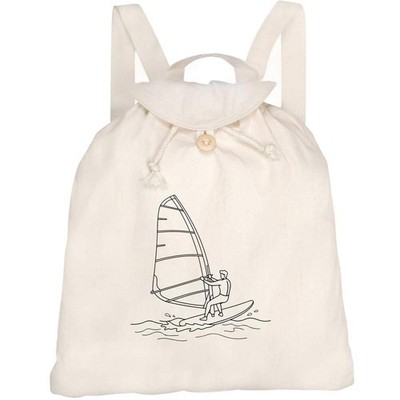 Canvas Rucksack / Backpack ''Windsurfer Activity'' (RK00044953)