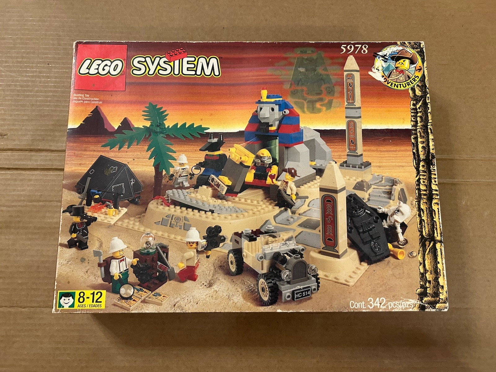 LEGO Adventurers: Sphinx Secret Surprise (5978)- Brand New In Factory Sealed Box