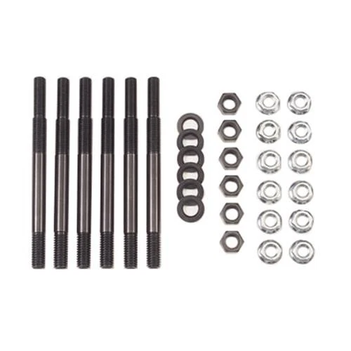 Milodon 81150 Windage Tray Stud Kit Steel Black Oxide Chevy Small Block Set Foto 2 de 4