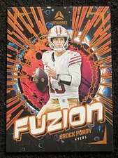 2024 Luminance Football Fuzion Brock Purdy # FUZ-BPY Orange /100