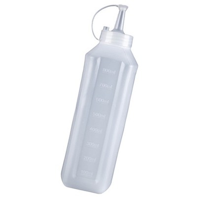 1pc 800ML Squeeze Squirt Flaschen Ketchup Senfflaschen Küchenhelferflaschen