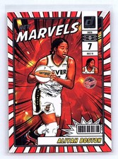 Aliyah Boston 2025 Donruss WNBA #10 Net Marvels *