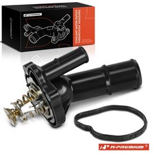 A-premium Thermostat Housing Assembly For Ford Explorer 2013-2015 Focus Mazda 3
