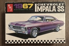 AMT 1967 Chevrolet Impala SS 1/25 Scale Plastic Model Kit
