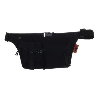 TDYU+BAG, Gürteltasche, Unisex (Erwachsene), Schwarz, 22, 2, 16 cm #Nah