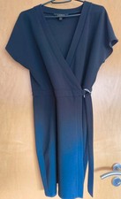 Kleid, EU38, schwarz, LIPSY LONDON, Wickelkleid mit D-Ring, Damen