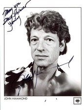 SINGER John P. Hammond autograph, signed photo
