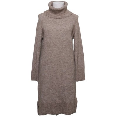 Cut & Pret, Rollkragenkleid, Größe: S, Beige, Einfarbig, Feinstrick, Damen #OzH