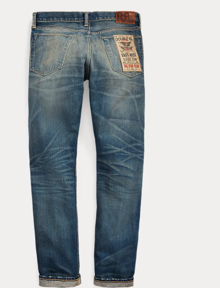 Ralph Lauren RRL High Slim Yosemite Selvedge Jean 28x32 $495 | eBay