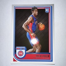Panini 2022-23 NBA Hoops Jalen Duren #243 Rookie Detroit Pistons Basketball Card