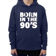 Funny Born In The 90's Amazing Novelty Retro Classic Tumblr Hoodie
