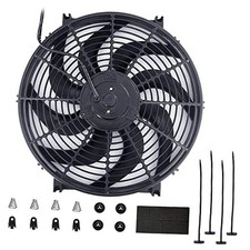 14 Inch Universal Radiator Fan High Performance Push/Pull 12V with 14" Curved