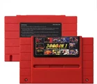 Retro 16-Bit Game Cartridge for SNES & Super Famicom, 3000-In-1 Flash Card with