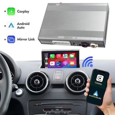 Wireless CarPlay & Android Auto Decoder Mirror Link For Audi A1 Q3 2012-2018
