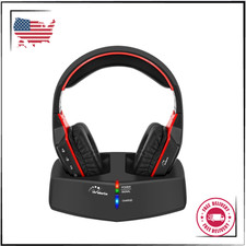 Wireless Headphones for TV Watching with 5.8GHz RF Transmitter Charging Dock,...