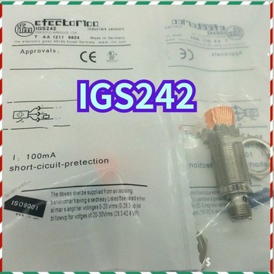 NEW IFM IGS242 Proximity Switch #DW Fast Ship | High Quality Industrial #bv