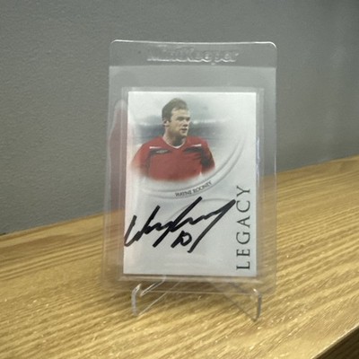 Wayne Rooney | 2025 Futera Unique Glory Autograph 6/6 Manchester United England