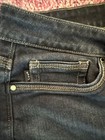 Lee Regular Fit Straight Leg Mid Rise Secretly Shapes Blue Jeans 12 Short 12S — photo 3