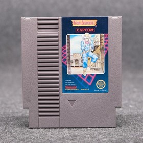 Gun Smoke (NES) Blue Seal Rev-A CIB - Authentic Good Condition
