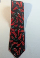 RED HOT CHILI PEPPERS Jalapeno Poppers Neck Tie Only $3 Shipping Fee 