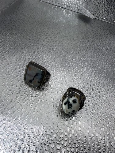 Old Vintage Rings Costume Jewelry.