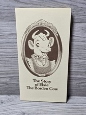 1970s The Story of Elsie The Borden Cow 20 Page Vintage Advertising Booklet