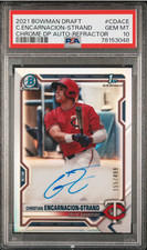 2021 Bowman Chrome Christian Encarnacion-Strand 1st Refractor Auto /499 PSA 10