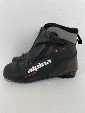 Alpina T5 Plus Touring Cross-Country Ski Boots NNN Black Men's Size 8 / EU 41