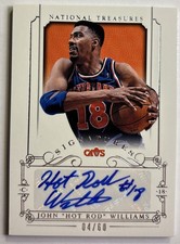 2013 Panini National Treasures: Signatures John Hot Rod Williams #SI-HR /60 (AU)