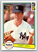 1982 Donruss - Tommy John #409