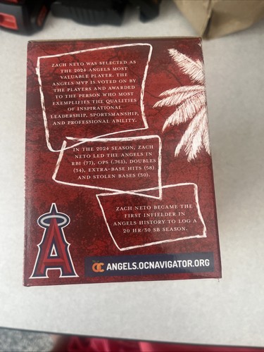 NEW in the BOX - Zach Neto LA Angels 7/25/2025 SGA Bobblehead - Picture 2 of 5