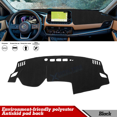 Interior DashMat Cover Dashboard Mat Non-Slip Carpet For Nissan Rogue 2021-2026