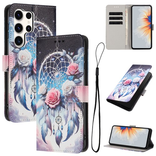 Butterfly Flower Wallet Phone Case For Samsung S25 S24 S23 S22 S21 S20 Note 20 - Picture 20 of 20