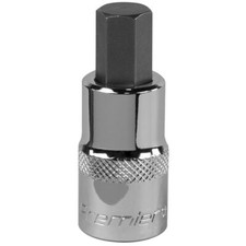 Sealey SBH023 Hex Socket Bit 12mm 1/2"Sq Drive
