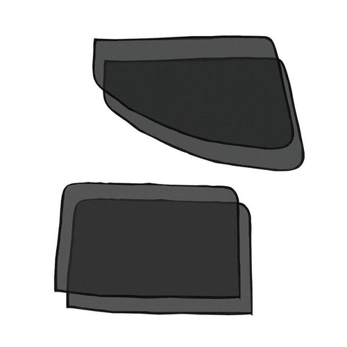 4Pcs Magnetic Car Curtains Car Sun Shade UV Protection Car SunshadeCover U7Q8 - Picture 15 of 19