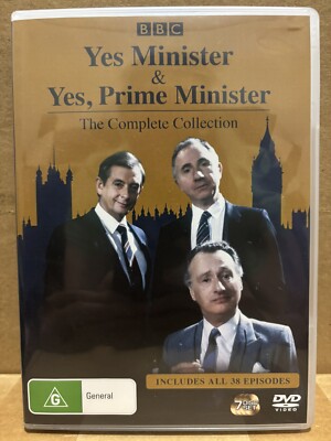 Yes, Minister / Yes, Prime Minister Complete Collection (DVD, 1980) Region 2 & 4