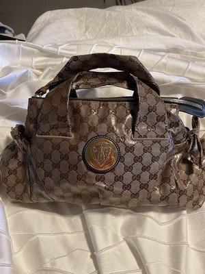 Gucci Vintage - GG Crystal Coated Canvas