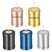 Small Urns Candlestick Mini Memorial Urns for Human  Pet Ashes Cremation Urns
