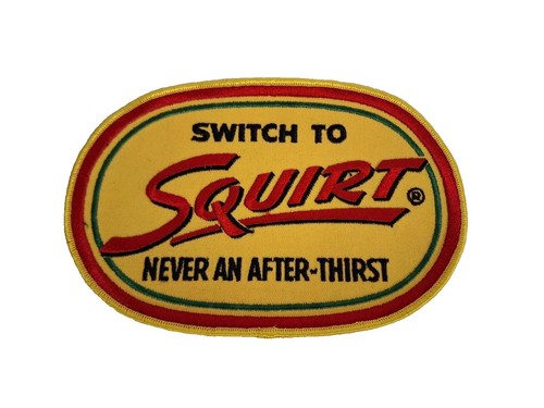 1949 Squirt Soft Drink Lil' Squirt Boy Mascot 12 oz Glass Soda Pop